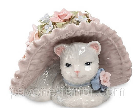 Порцелянова музична фігурка "Кошеня" (Pavone) CMS — 15/55, фото 1