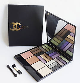 Набір для макіяжу Chanel (Шанель) тіні для повік 18 шт + рум'яна 2 шт + 2 пудри