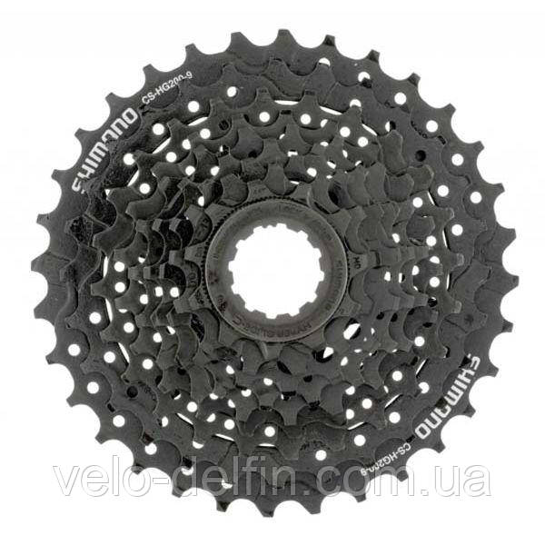 Касета shimano CS-HG200-9, 11-34, 9-ЗВ., фото 1
