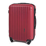 Чемодан дорожній WINGS 2011 модель DUBAI середній , Валіза на 4х прорезинових колесах, фото 5