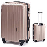 Чемодан дорожній WINGS 2011 модель DUBAI середній , Валіза на 4х прорезинових колесах, фото 10