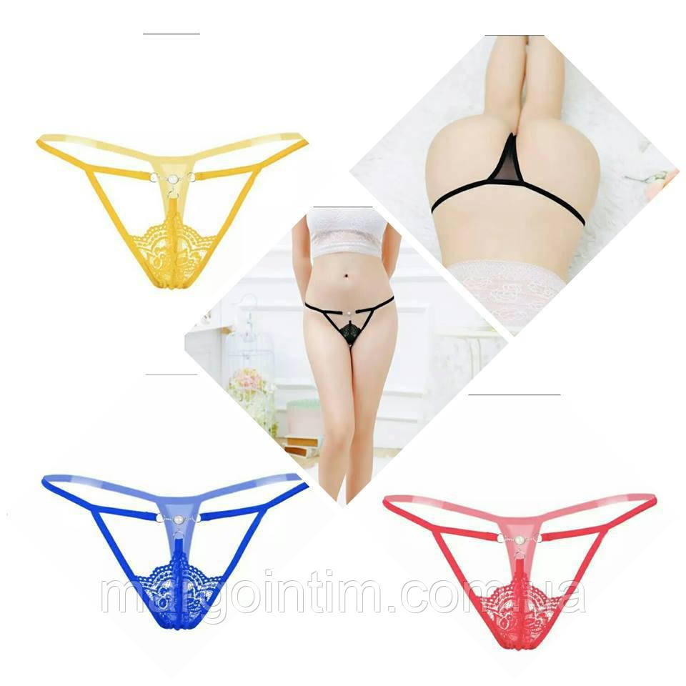 Трусики  Жіночі 44 р  / Мереживна білизна Повсякденні трусики Еротичні жіночі трусики, фото 1
