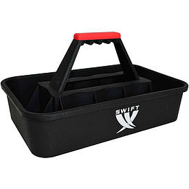 Контейнер для пляшок SWIFT Plastic bottle carrier for 12 bottles (чорний)