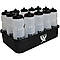 Контейнер для пляшок SWIFT Plastic bottle carrier for 12 bottles (чорний), фото 3