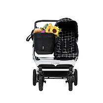 Дитяча коляска 2 в 1 для двійнят Mountain buggy Duet, фото 5