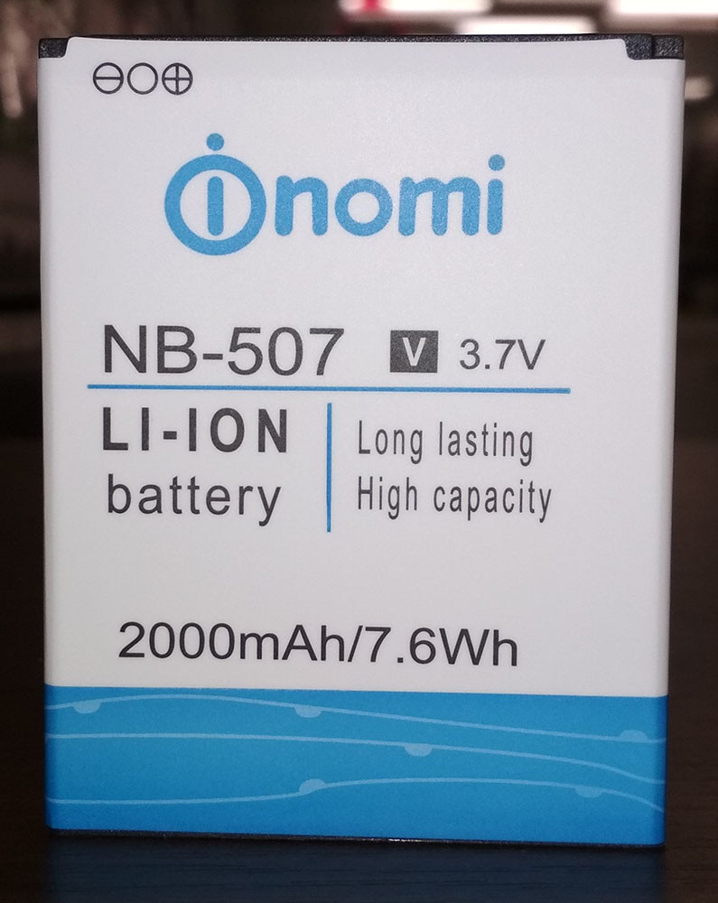 Батарея Nomi NB-507 для Nomi i507 (2000 (мА/h) - фото 1 - id-p671593647