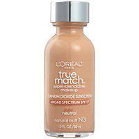 Тональний крем 30 мл L'Oreal Paris True Match Foundation SPF 17 №6 код.20Р105