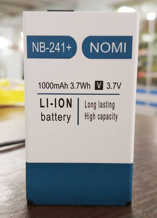 Батарея Nomi NB-241+ для Nomi i241 (1000 (мА/h), фото 2
