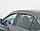Дефлекторы окон (ветровики) Тойота Camry V70 2017- (с хром молдингом) AVTM, фото 2