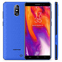 Смартфон Homtom s12 Синий 5.0 1/8Гб 18:9+Пленка