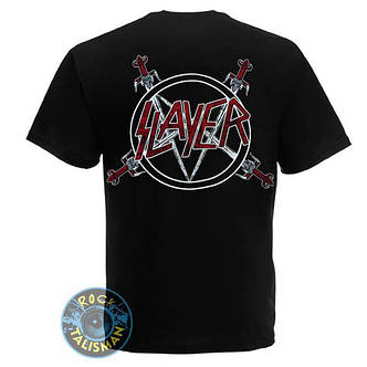 Футболка SLAYER лого орел, фото 2