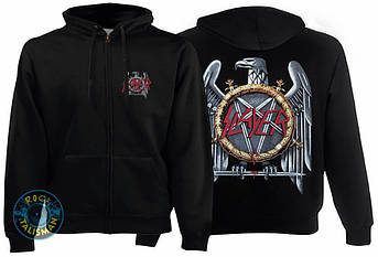 Толстовка на змійці SLAYER лого орел, фото 2