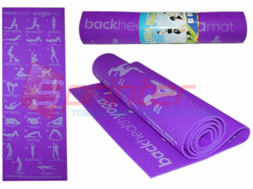Килимок для йоги та фітнесу.YOGA-MAT.RW-6Ф, фото 1