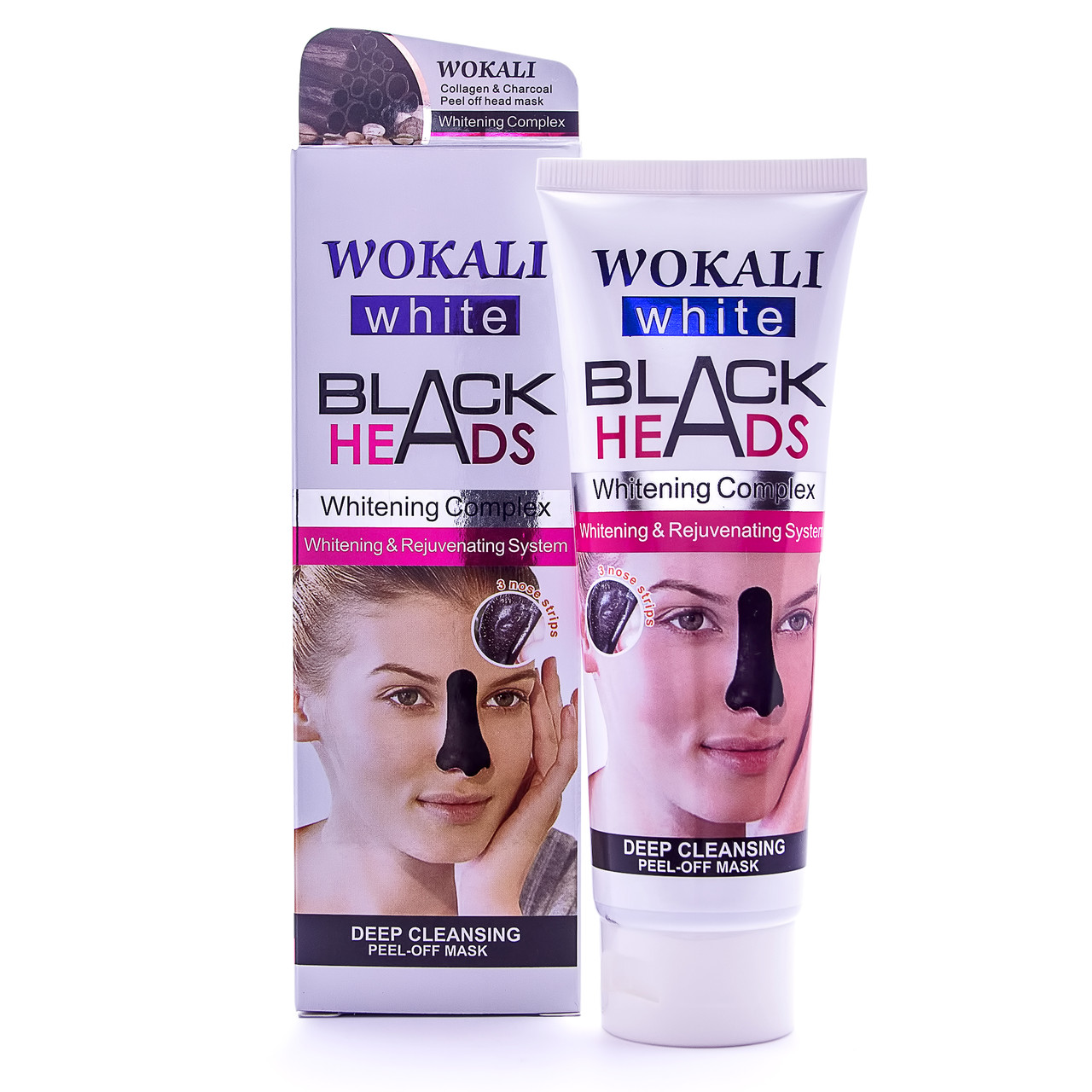 Маска-плівка від чорних цяток Wokali Blackheads