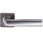 Ручки дверні Gavroche CROMIUM А MBN/CP - графіт/хром, фото 2