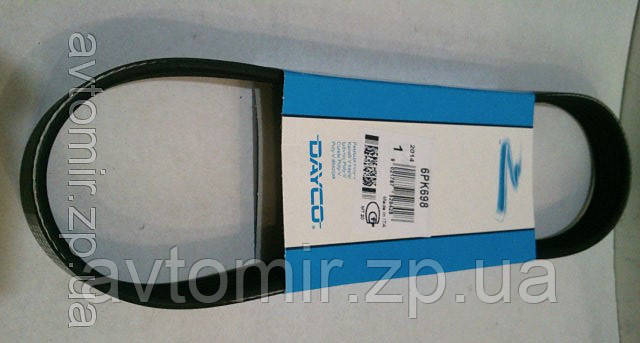 Ремінь генератора ВАЗ 2110-2115, DAYCO 8 V 6PK-698
