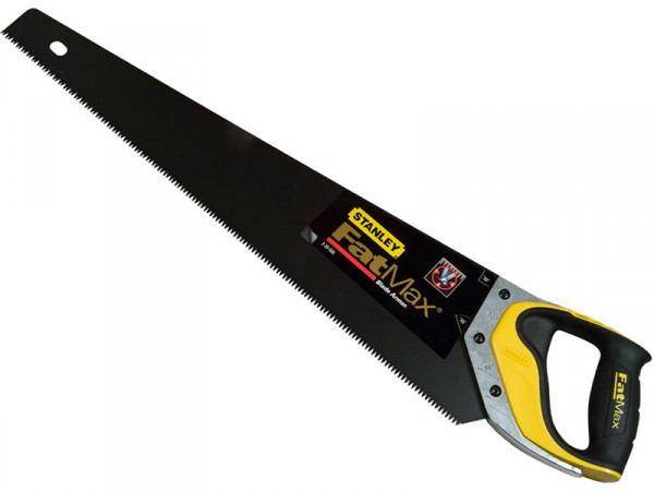 Ножівка для дерева STANLEY FatMax 550 мм 7 зуб/1" тефлон "Appliflon"