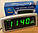 Годинники настільні CX 818, електронні годинники, фото 2