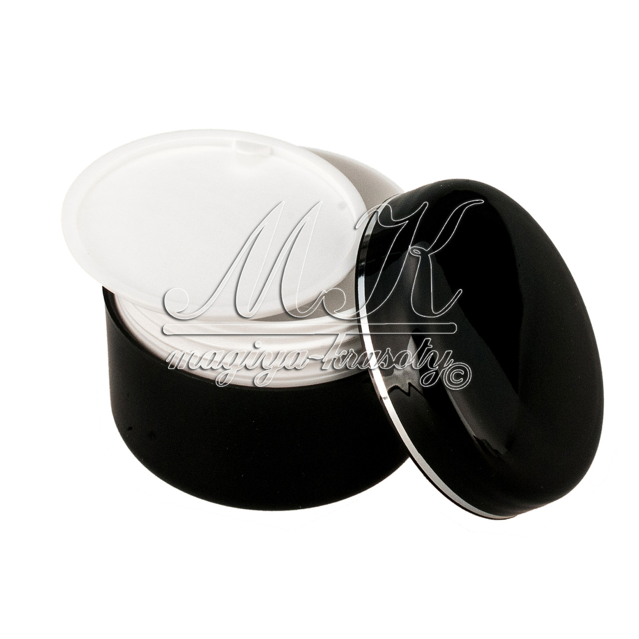 Баночка порожня чорна 50 мл (шт.)