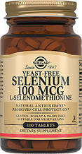 Solgar Selenium Yeast-Free 100 mcg 100 Tabs