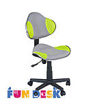 Дитяче крісло FunDesk LST3 Green-Grey, фото 4