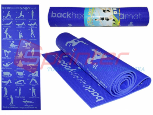 Килимок для йоги та фітнесу YOGA-MAT.RW-6С, фото 1