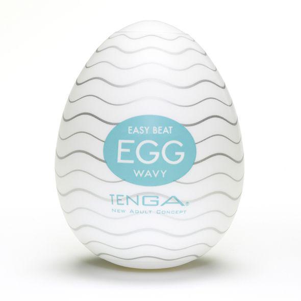 Мастурбатор Tenga Egg Wavy (Хвилястий)