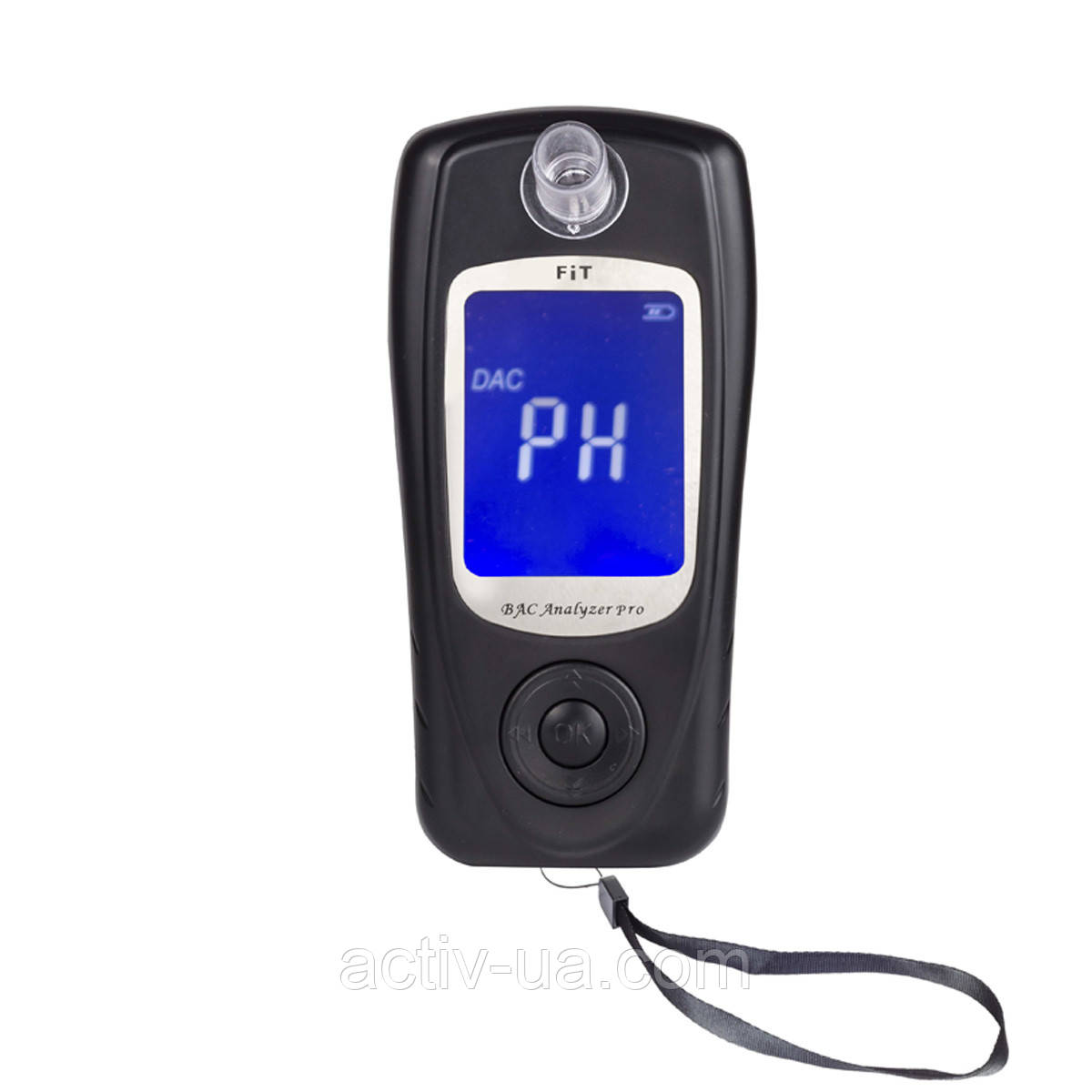 Професійний алкотестер FIT-239LC з електрохімічним датчиком, LCD-дисплеєм, пам'яттю