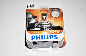 Галогенна лампа Philips Vision H4 12 V 60/55 W (12342PRB1)