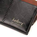 Клатч Baellerry Leather Black, фото 4