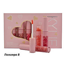 Набір рідких помад Kylie Jenner Matte Liquid Lipstick 6 в 1