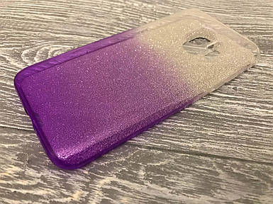 TPU чохол Gradient для Samsung Galaxy J2 Pro 2018 (5 кольорів) Фіолетовий