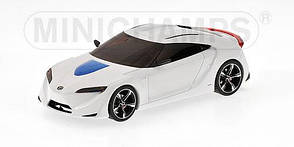 TOYOTA FT-HS - 2008 - WHITE METALLIC L. E. 750 pcs. 1/43 MINICHAMPS 400166720