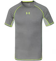 Футболка Under Armour HeatGear Compression Short Sleeve 2273L XXXL Серая (2273L)