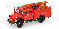 Magirus-Deutz Merkur A - TLF16 - Feuerwehr Dusseldorf. Коллекционная модель в масштабе 1/43. MINICHAMPS 439141