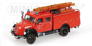 MAGIRUS-DEUTZ MERKUR A - TLF16 - 'FEUERWEHR DÜSSELDORF'. 1/43 MINICHAMPS 439141074