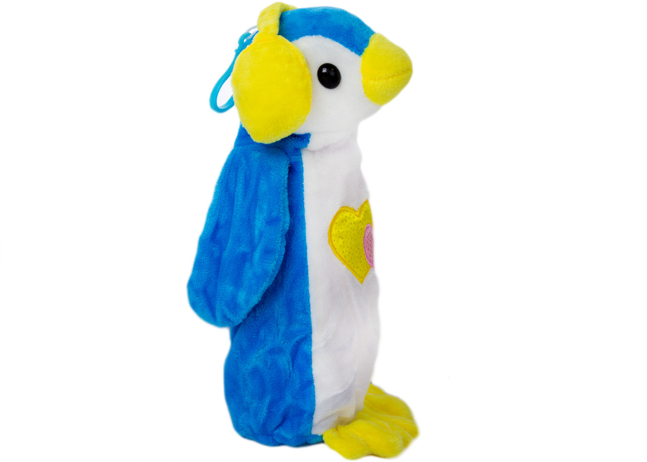 Підвіска на сумку BD-199-11 пінгвінчікі блакитна