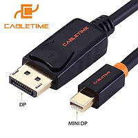 Кабель Cabletime Mini Display Port DP Thunderbolt DP HD для Macbook Air Pro длина 2 метра