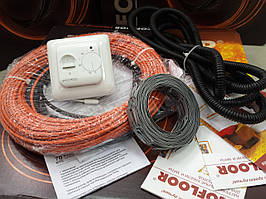 Електричний нагрівальний кабель Fenix, 3,4 м кв. (Комплект із механічним регулятором)