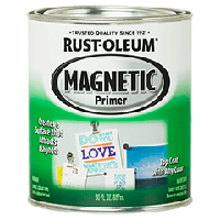 Магнітна фарба - грунт темно-сіра, банка 0,887л