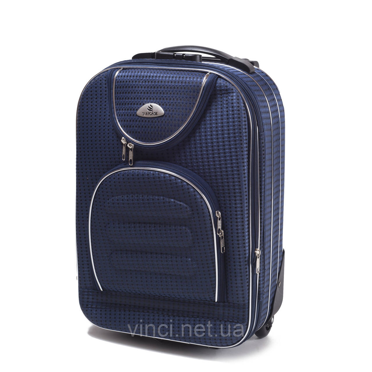 Чемодан дорожній Suitcase 801С міні ( ручна кладь ) 52х35х18 синій Дорожный чемодан небольшой с ручкой, фото 1