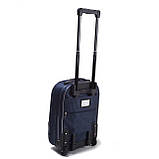 Чемодан дорожній Suitcase 801С міні ( ручна кладь ) 52х35х18 синій Дорожный чемодан небольшой с ручкой, фото 2