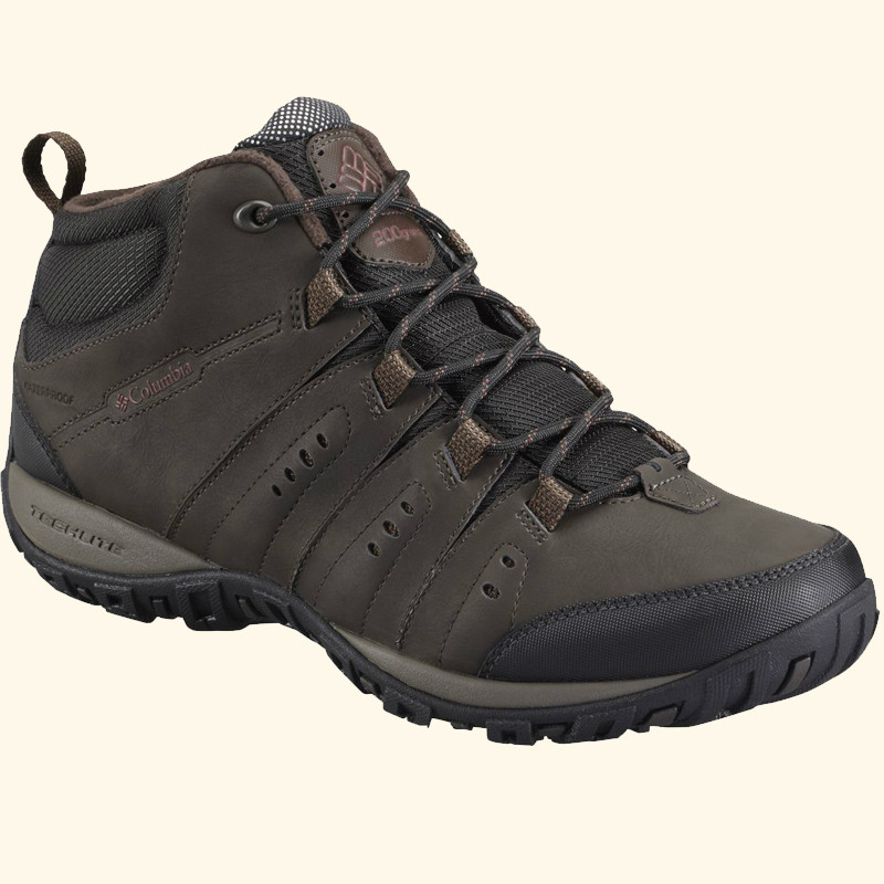 Чоловічі коричневі утеплені черевики Columbia PEAKFREAK™ NOMAD CHUKKA WP OMNI-HEAT,US7.5,US11,US11.5, 1552991-231