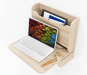 Стіл для ноутбука "AirTable Micron" 50х50х68 см. Колір на вибір