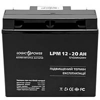 Аккумуляторная батарея LogicPower LPМ 12 В - 20 Ач LPM гелевый AGM