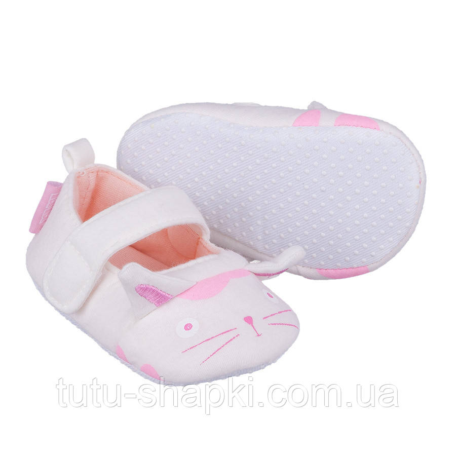 Пінетки -туфлі для дівчинки до року TuTu арт. 3-004015 (6-12 місяців)