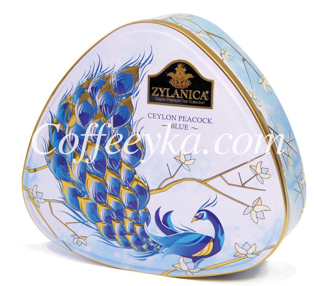 Чай Zylanica Ceylon Peacock Blue Синій Павич з бергамотом 100 г/б, фото 1