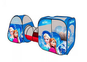 Дитячий ігровий намет Frozen 3312 з тунелем, в сумці