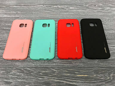 TPU чохол Smitt накладка бампер для Samsung Galaxy S7 Edge (4 кольори)