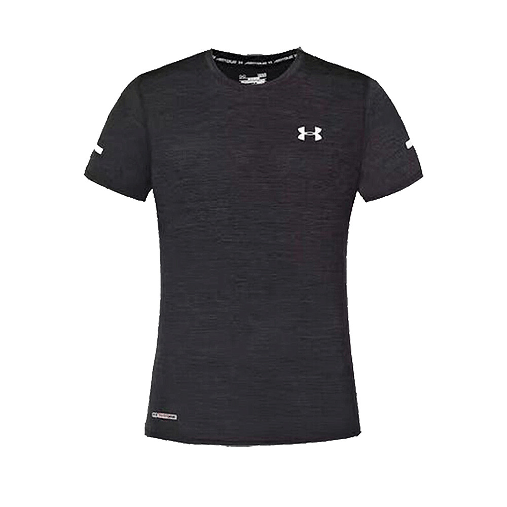 Футболка Under Armour HeatGear Regular Short Sleeve 661 M Чорна (661)